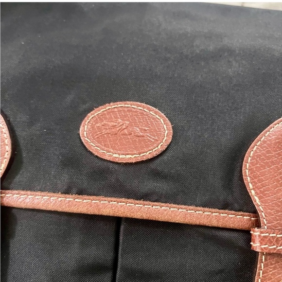 LONGCHAMP- Le Pliage Nylon Messenger Bag - Picture 8 of 12